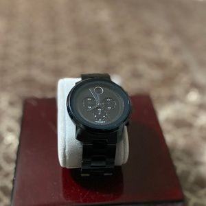 Movado Bold Navy Chronograph Watch- Movado Bold